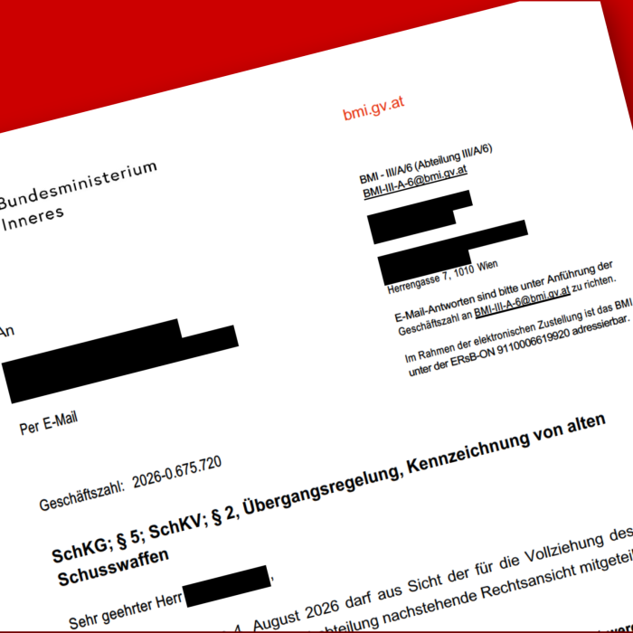 BMI-Schusskennzeichnung